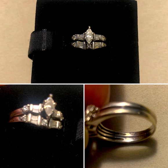 Wedding ring & band